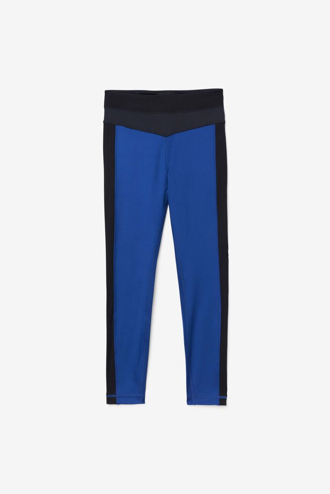 Legging Fila Dama Bleumarin Forza Texture Inalti Waist DQJM-23489